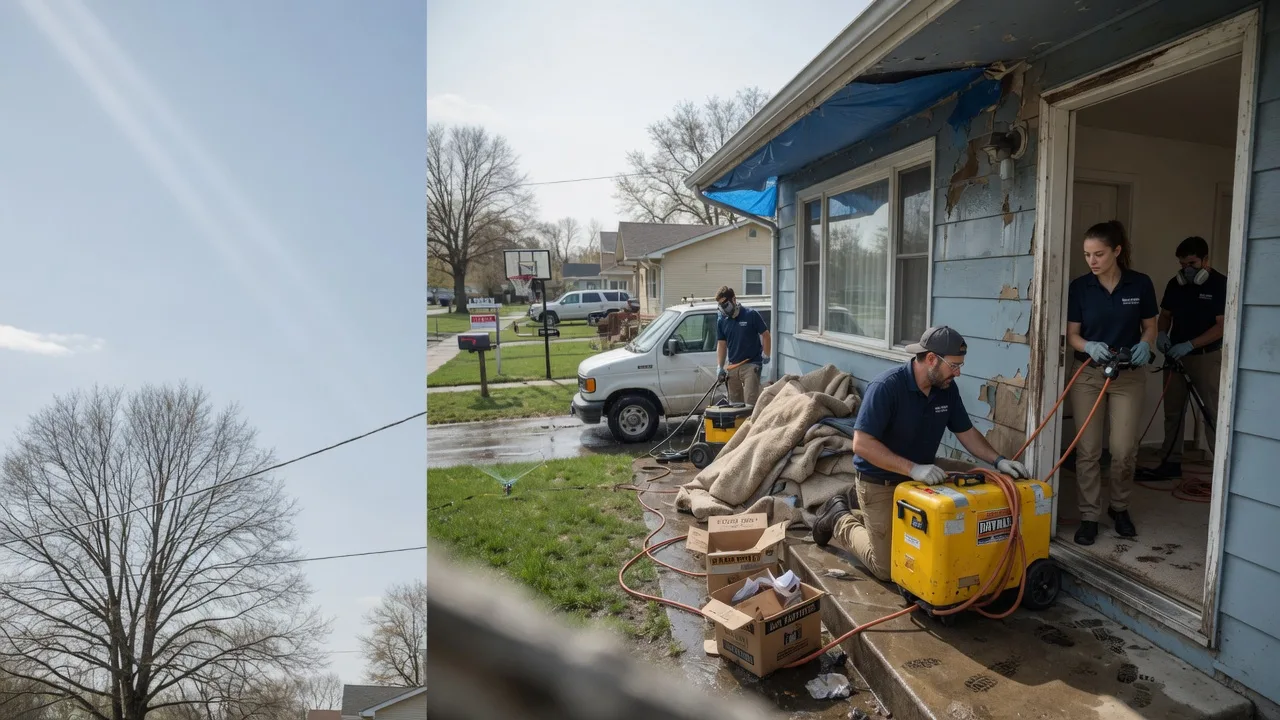 Basement Flood Cleanup in Frederick, SD near me